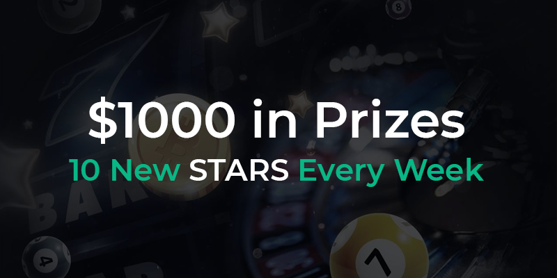 Bitcoin.com Launches Games Stars Leaderboard – Win BTC Every Week